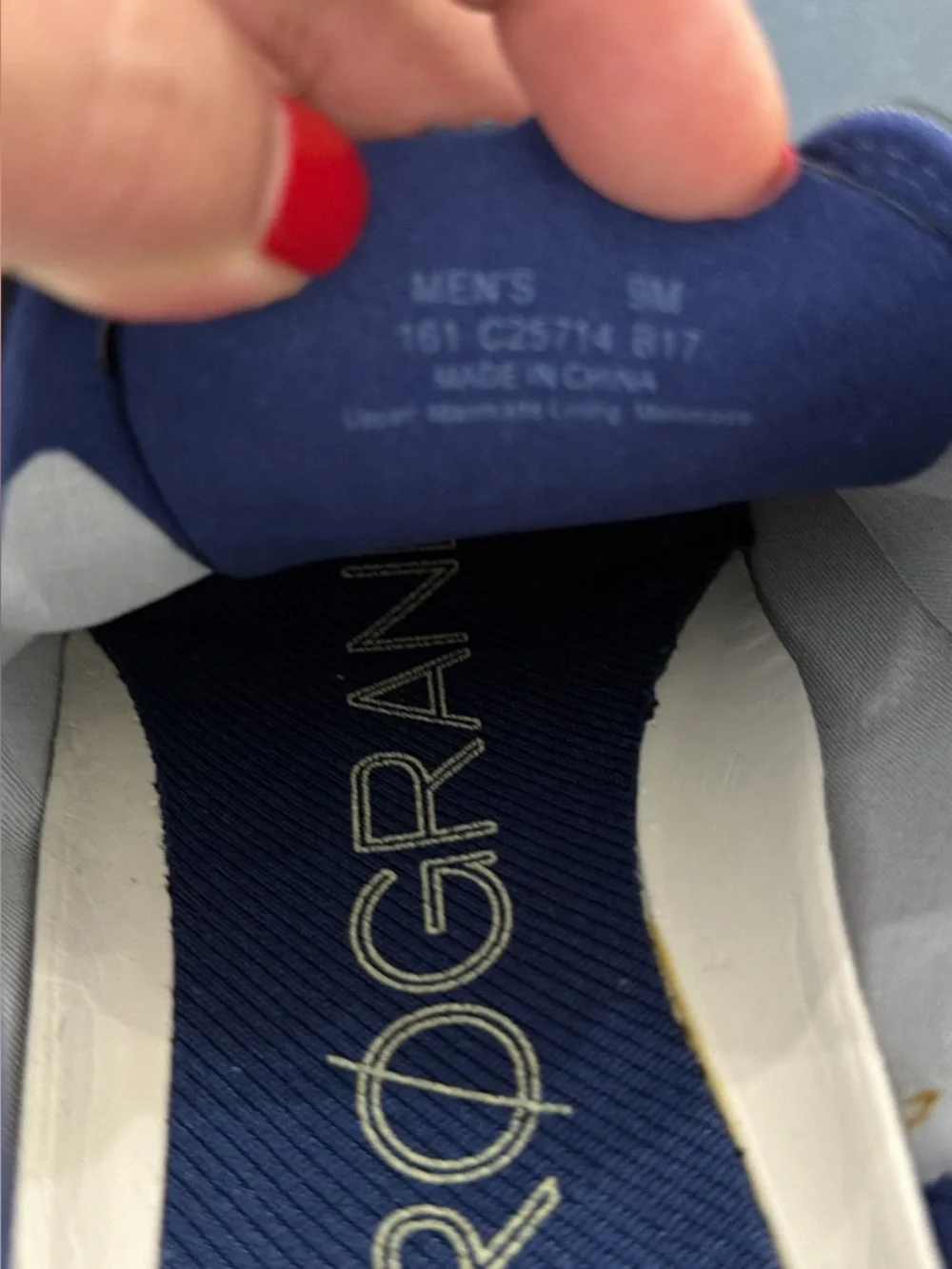 Cole Haan ZERØGRAND No Stitch Wingtip Oxford Size 9